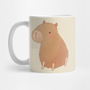 Cute capybara illustration Mug